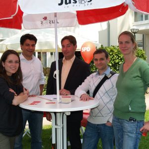 Jusos mit Sebastian Hartmann