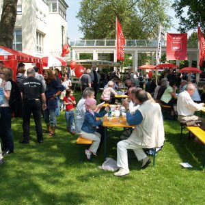 Volksfeststimmung im Kurpark